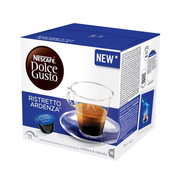NESCAFÉ® DOLCE GUSTO® RISTRETTO ARDENZA KAVA 16 KAPSULIŲ