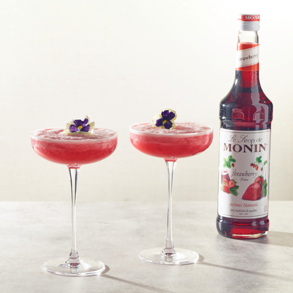 MONIN Braškių sirupas 50 ml - Image 3