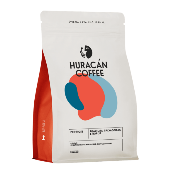 HURACAN COFFEE Primrose kavos pupelės