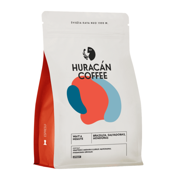 HURACAN COFFEE Wite-a-minute kavos pupelės