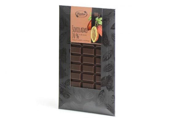 Šokoladas 70%, 100g