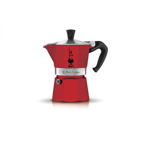 Kavinukas Bialetti raudonas 3puod.