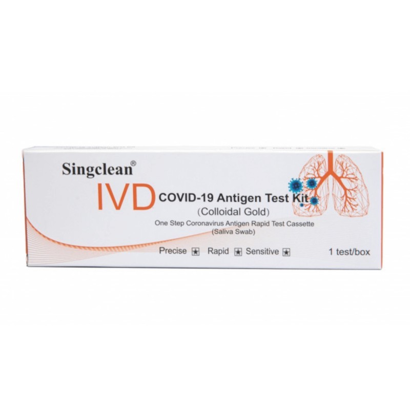 SINGCLEAN greitasis COVID-19 antigeno testas iš seilių 1 vnt.