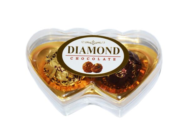 Saldainių dėžutė Diamnod 25g (2vnt)