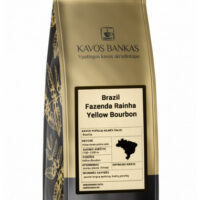 Kavos bankas Brazil Fazenda Rainha Yellow Bourbon, 250g malta kava