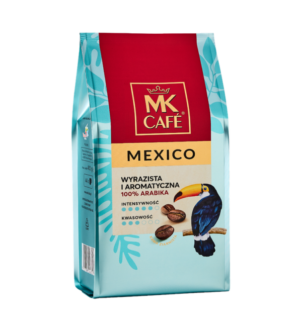 MK Cafe Mexico, 400g kavos pupelės