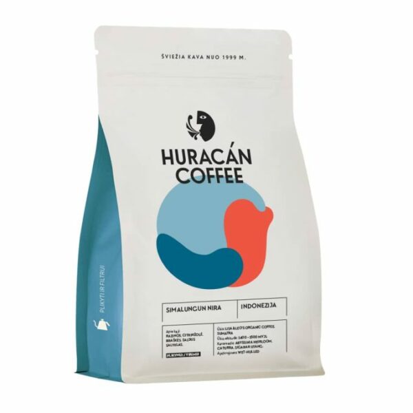 HURACAN CAFFEE Indonesia Simalungun Nira kavos pupelės