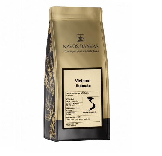 Vietnam Robusta, 250g malta kava