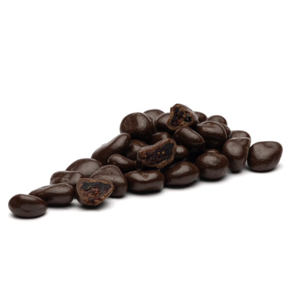 Spanguolės su juoduoju šokoladu (50 %), 100 g