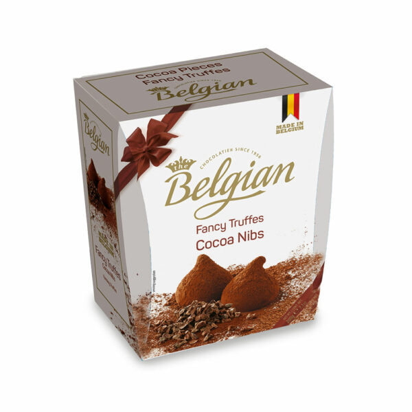 Belgiški triufeliai Cocoa Nibs