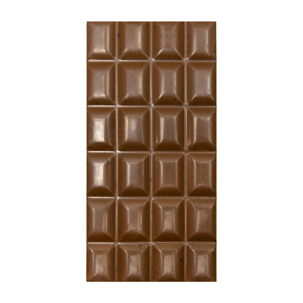 Pieninis šokoladas su traškiais kakaviniais sausainiais „Drugeliai“, 70 g - Image 2