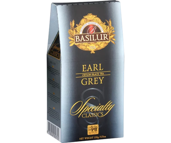 Klasikinė prabanga: Basilur Earl Grey juodoji arbata 100g - Image 3