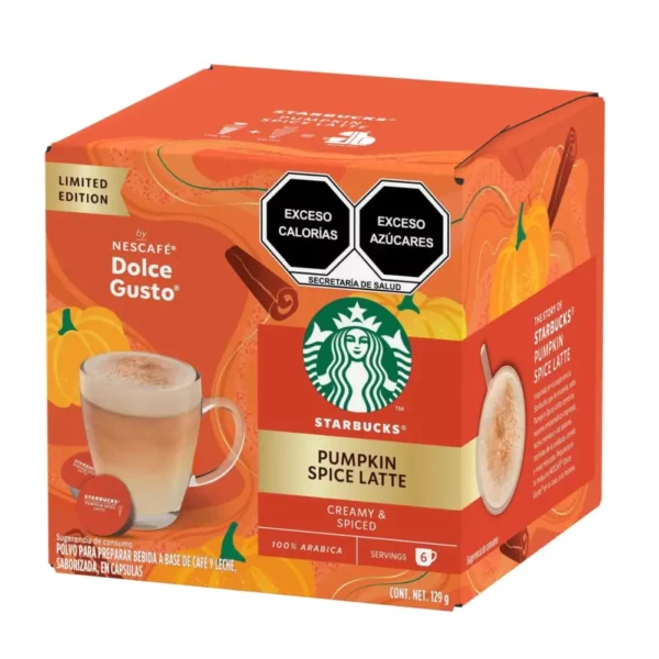 Dolce Gusto Starbucks Pumpkin Spice Latte kapsulės (6+6 vnt.) - Image 2