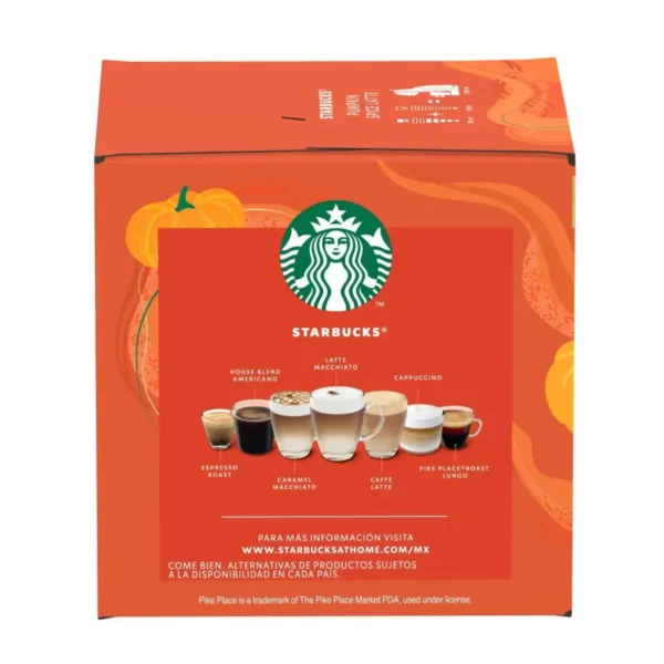 Dolce Gusto Starbucks Pumpkin Spice Latte kapsulės (6+6 vnt.) - Image 3