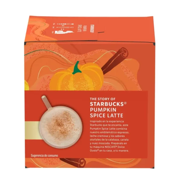 Dolce Gusto Starbucks Pumpkin Spice Latte kapsulės (6+6 vnt.) - Image 4