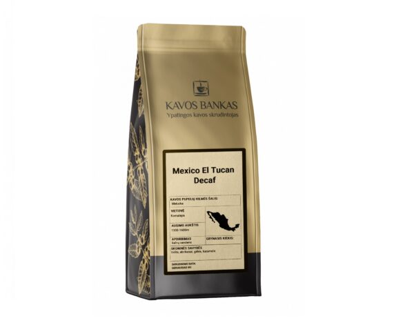 KAVOS BANKAS Mexico El Tucan Decaf malta kava 250g
