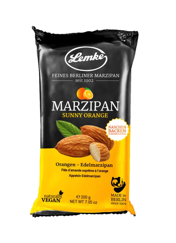 Marcipanas „Sunny Orange“ su apelsinais 200g