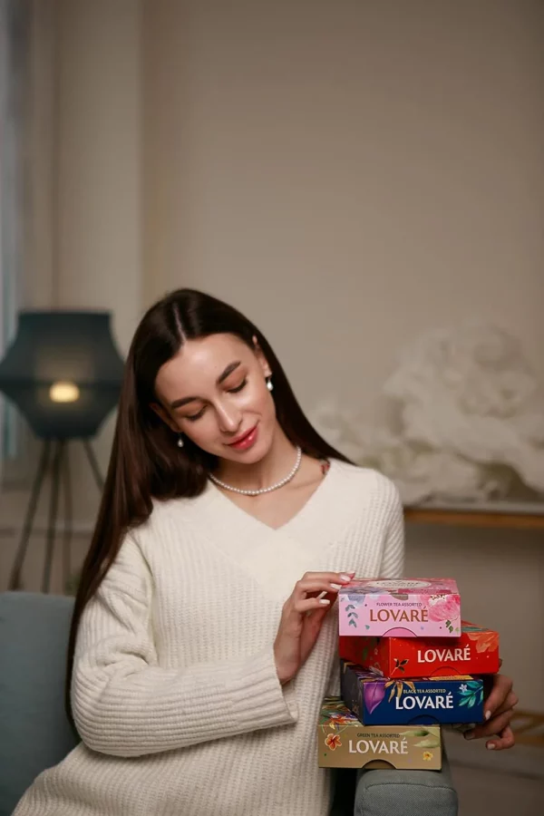 LOVARE "Assorted Tea Collection" – keturių skonių juodos arbatos rinkinys 32vnt - Image 10