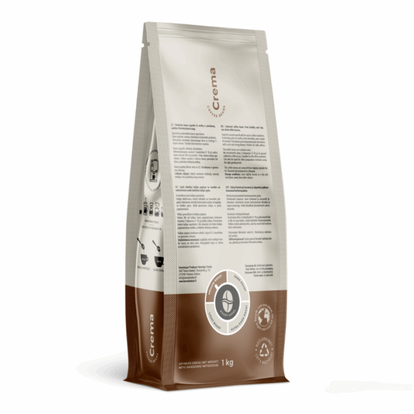 Home Bee Crema kavos pupelės 1 kg - Image 2