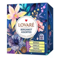 LOVARE Bergamot Assorted Tea – Bergamočių arbatos rinkinys (32 pak.)