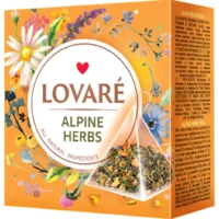LOVARE alpine herbs žolelių arbata 15 piramidžių