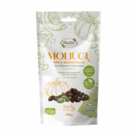 🍫 Rūta Moliūgų Sėklų Branduoliai su Juoduoju Šokoladu 70 % (su saldikliais) – 100 g