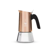 Bialetti Venus Rame (Copper) – prabangus nerūdijančio plieno moka ąsotis su variniu apdaila
