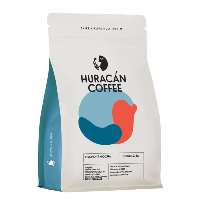Oldport Mocha – Plikoma kava su sodriu, tropinių vaisių ir prieskonių profiliu