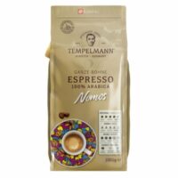 Tempelmann Nomos Espresso kavos pupelės 1 kg 100 % Arabica