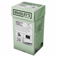 Bradley’s Sencha & Matcha žalioji arbata, 25 pakeliai