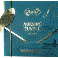 Juodojo šokolado figūrėlė „Auksinė žuvelė“ 45 g