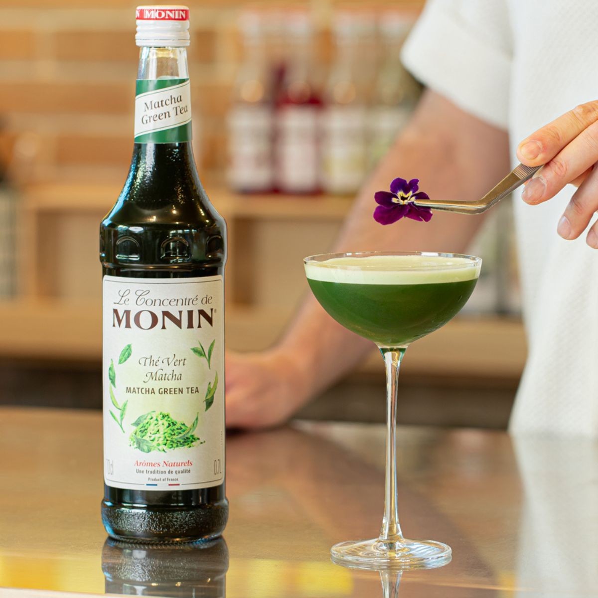 MONIN Matcha Green Tea arbatos koncentratas, 0,7 l - Image 2