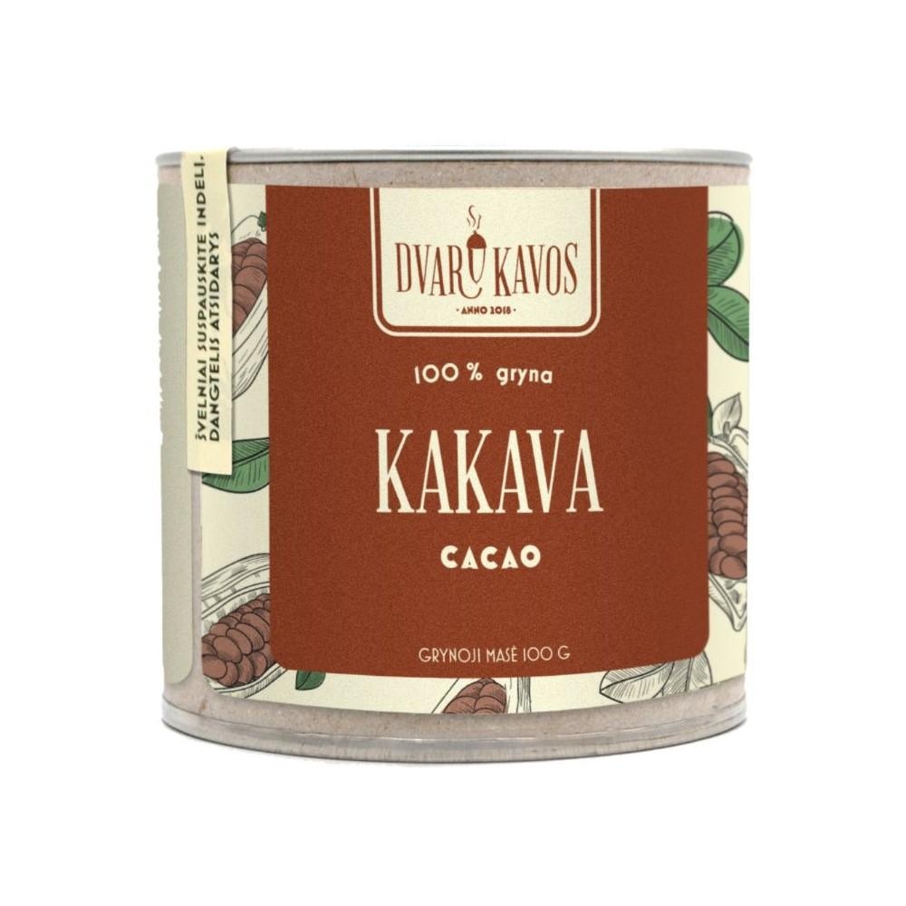 Dvaro Kavos 100 % gryna kakava 100 g | Ekologiška kakava
